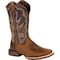Durango Women's Western Boot, 7 M, Leather, 12 in H, Distressed Cognac DRD0376 - alternate 1